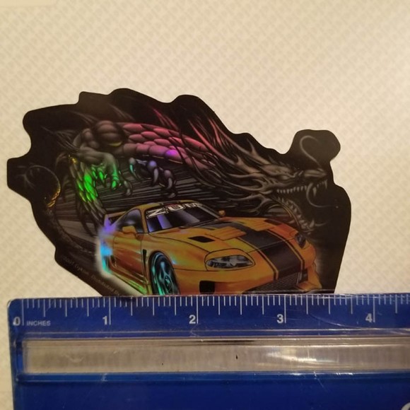 '01 DYKOM ZUM prism vending mach sticker - Picture 5 of 5